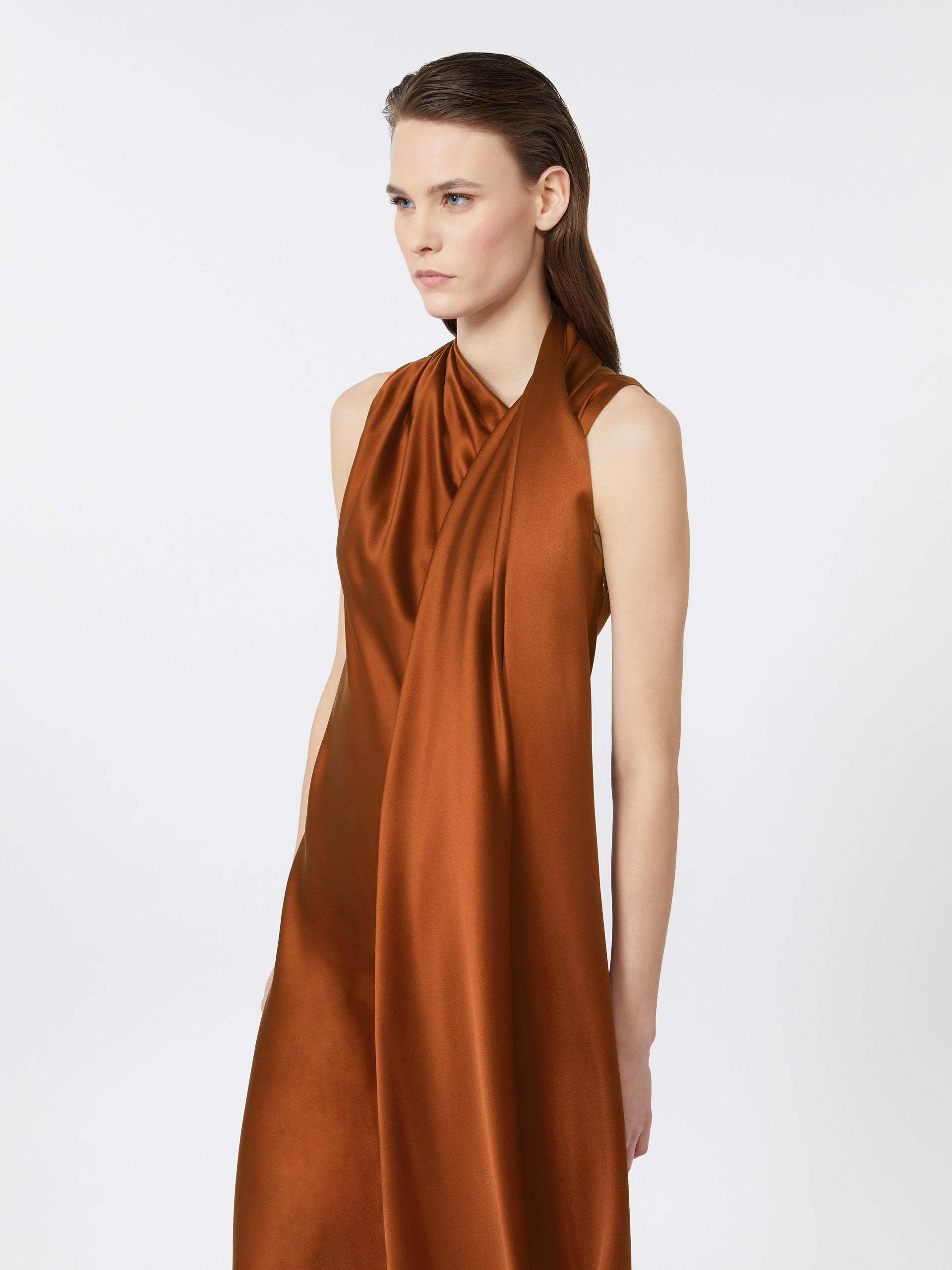 EDOLO Silk satin cocktail dress - 6