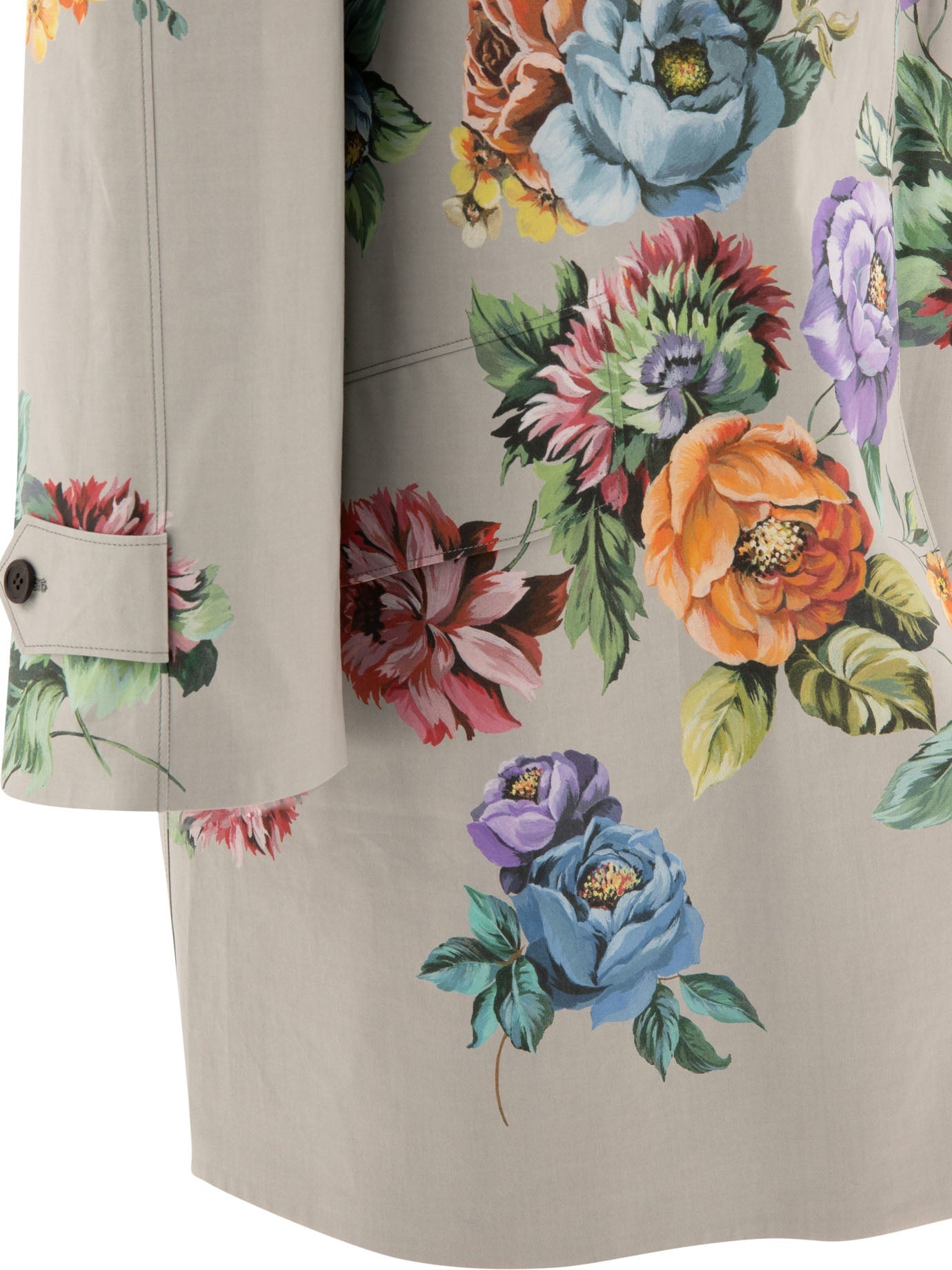 Prada Printed Cotton Single-breasted Coat - 4