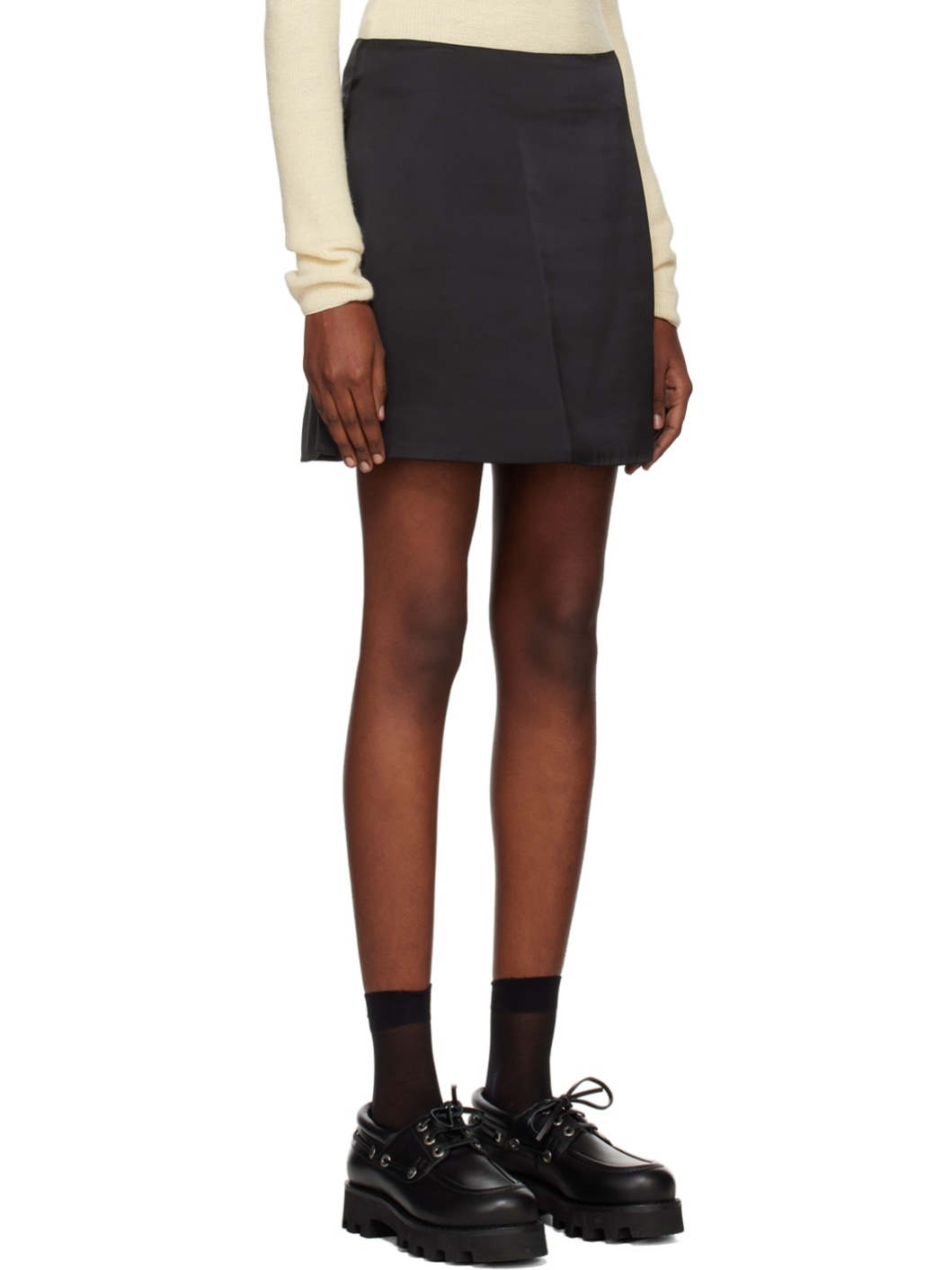 Black Proenza Schouler White Label Miniskirt - 2