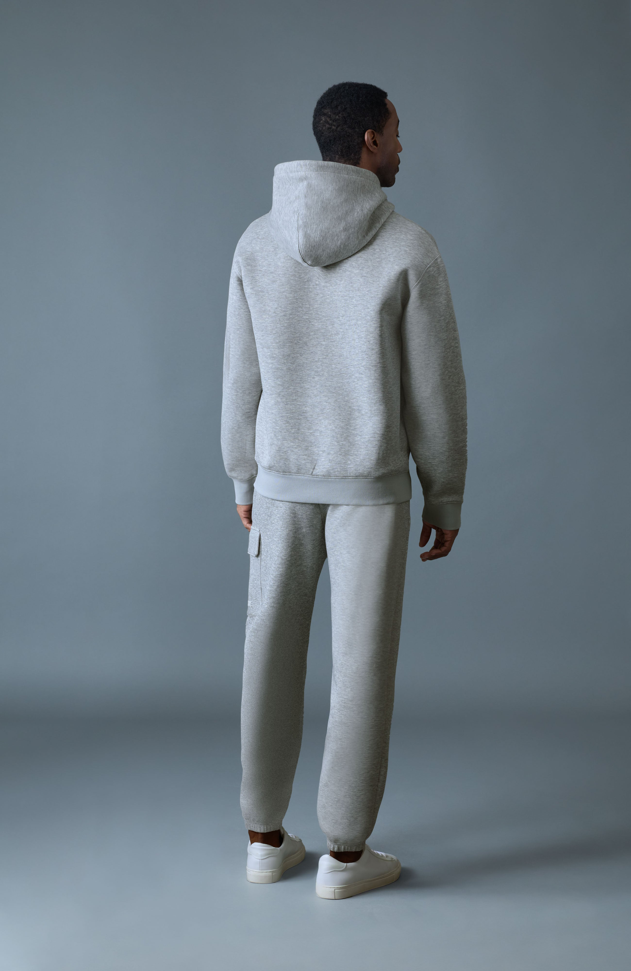 KRYSTIAN Double-face Jersey hoodie - 4