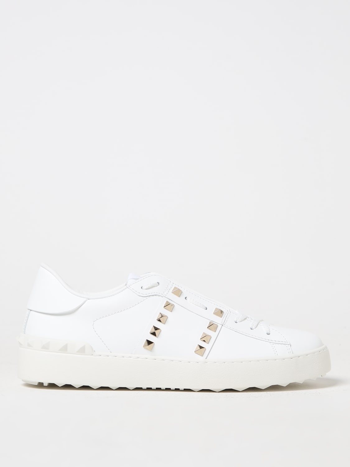 Valentino Garavani Rockstud sneakers in leather with studs - 1