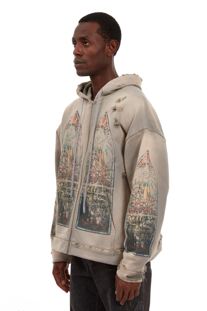FADED ZIP UP 4