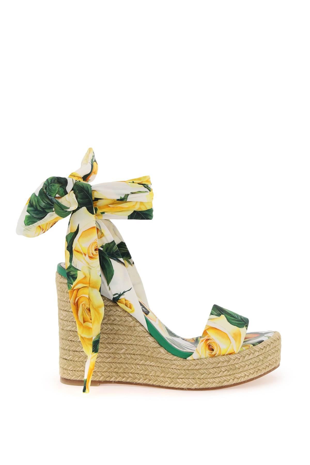 Dolce & Gabbana Lolita Wedge Sandals - 1