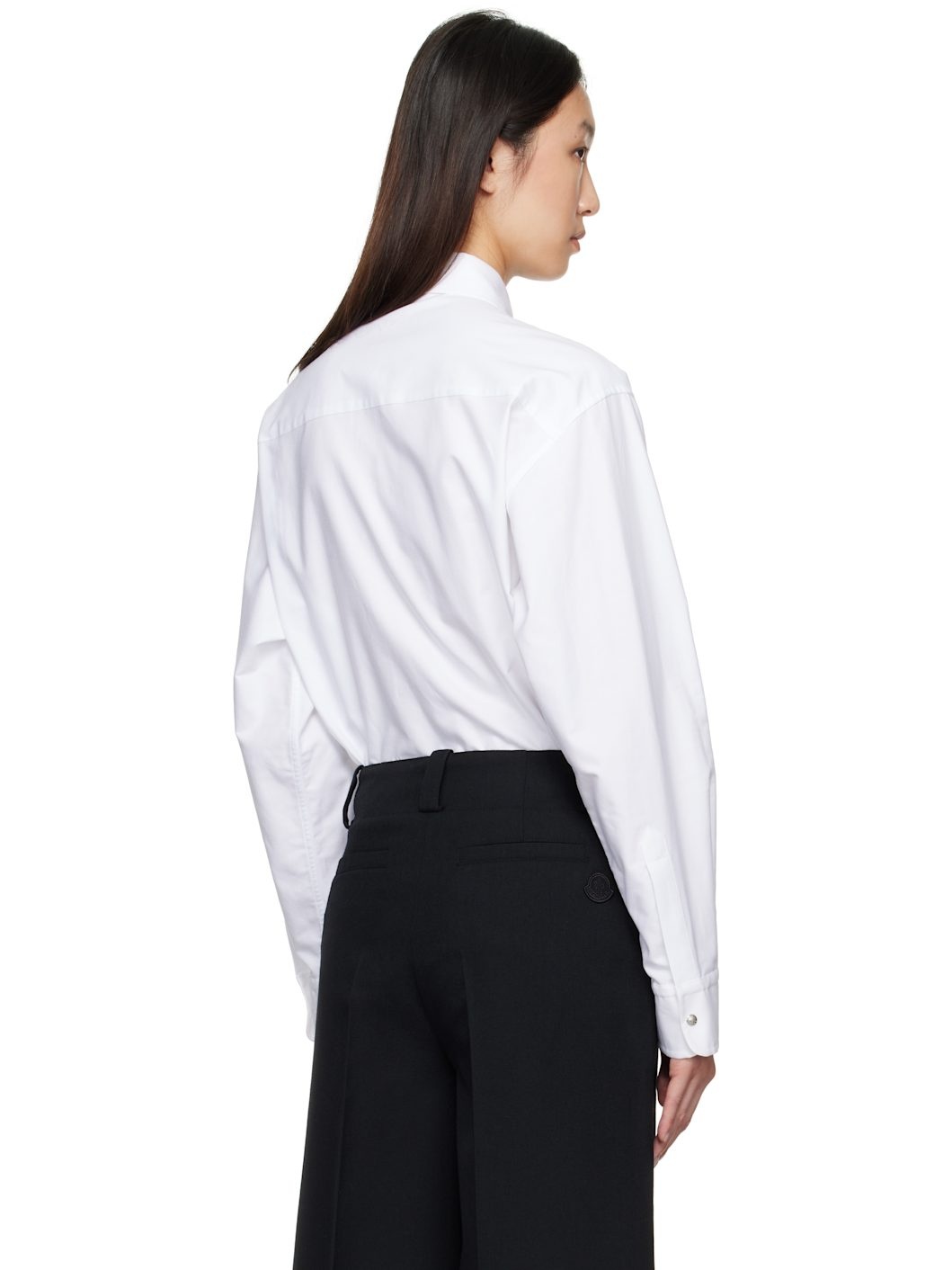 White Canvas Shirt - 3