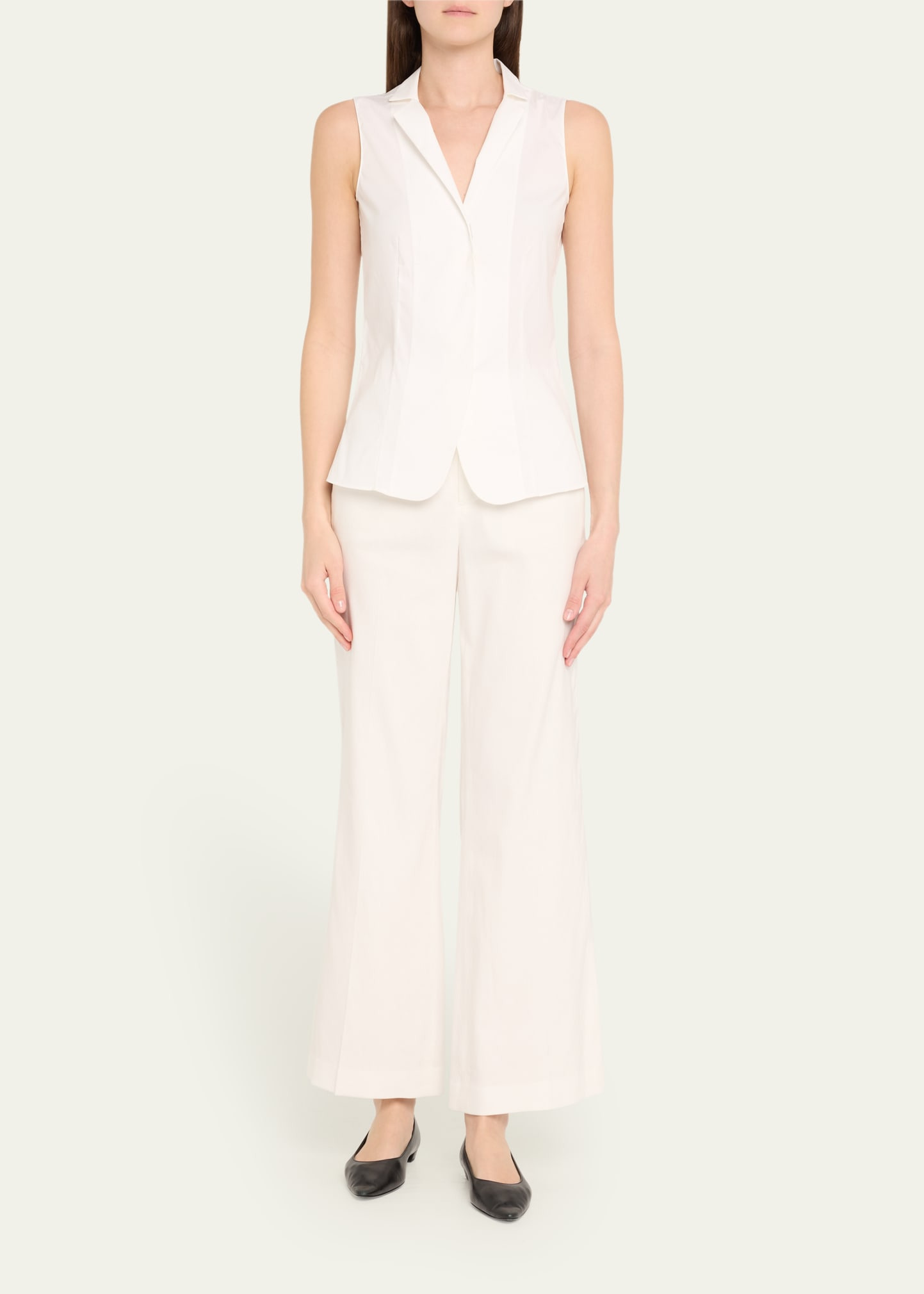 Quinn High-Rise Ankle Kick Flare Pants - 2