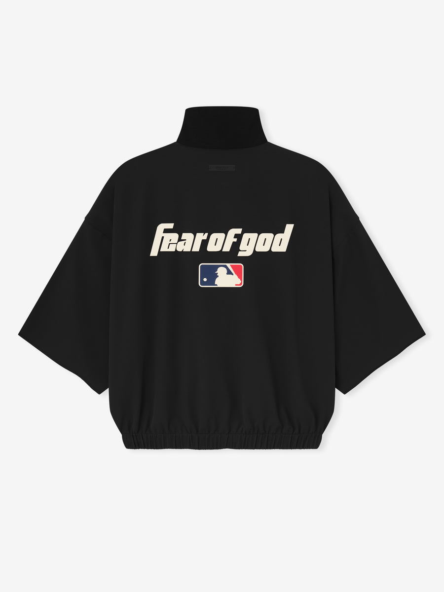 MLB 3/4 Sleeve Half Zip Jacket - 2
