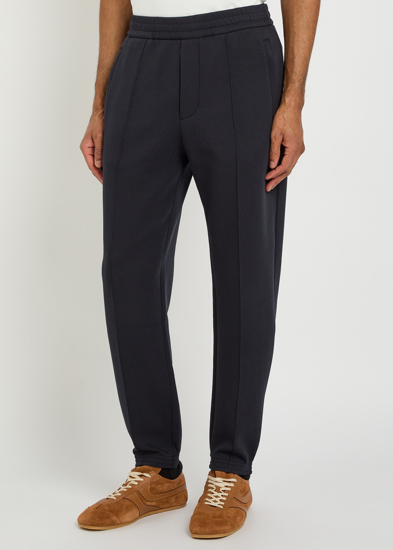 EMPORIO ARMANI Emporio Armani Tapered-leg Jersey Sweatpants outlook