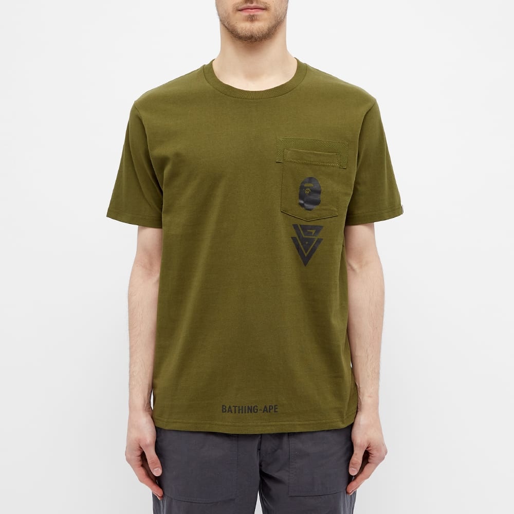 A Bathing Ape Military Pocket Tee - 4