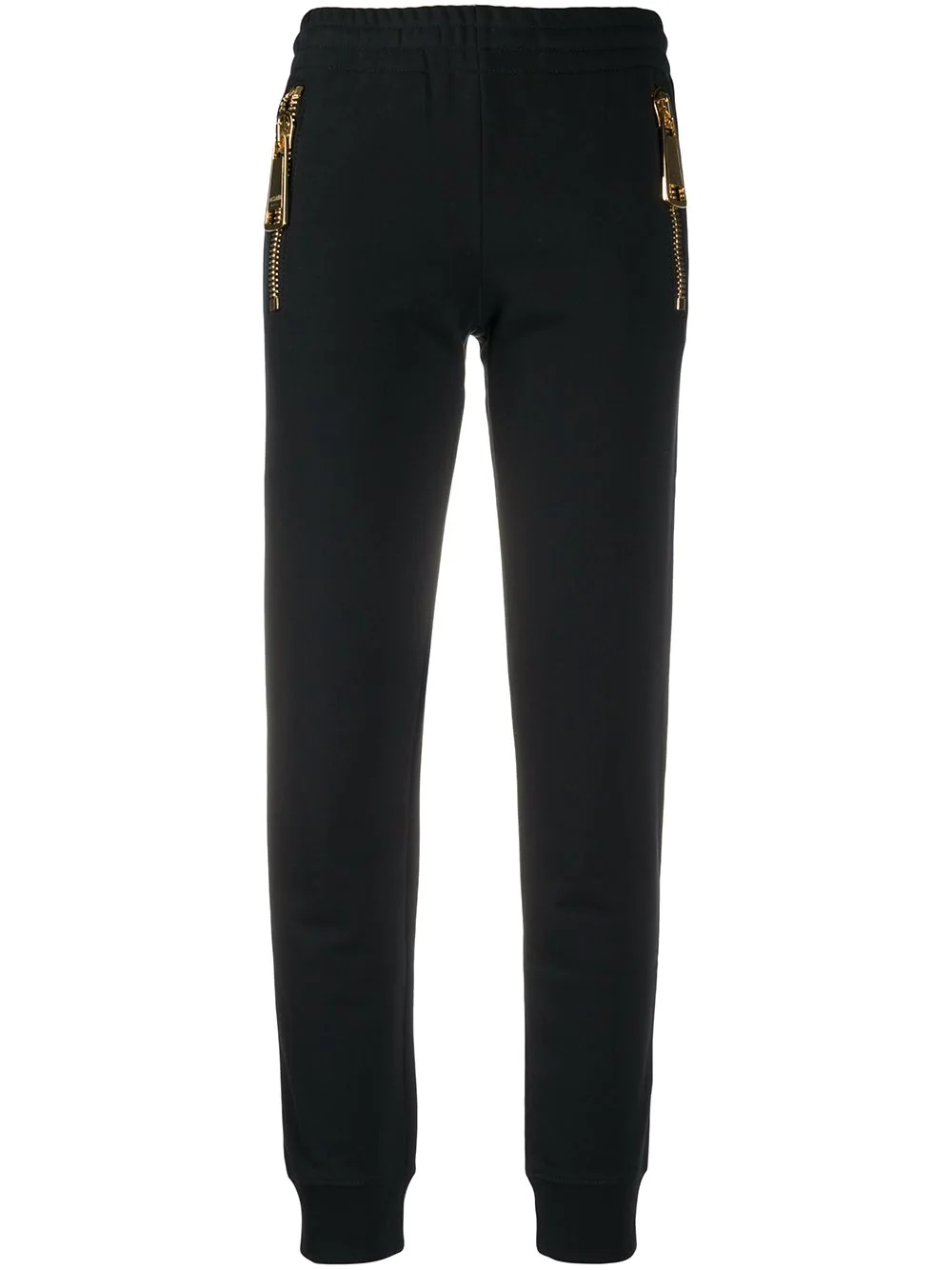 oversized zip track pants - 1