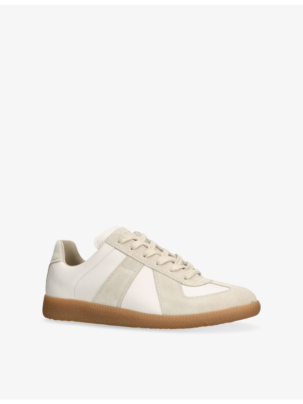 Replica Leather Trainers - 3
