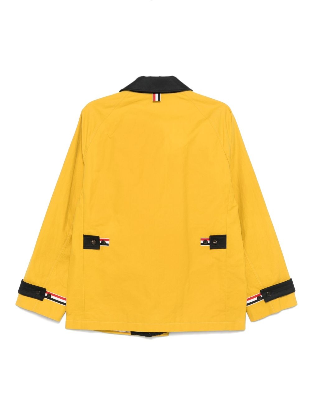 shawl collar military jacket - 2