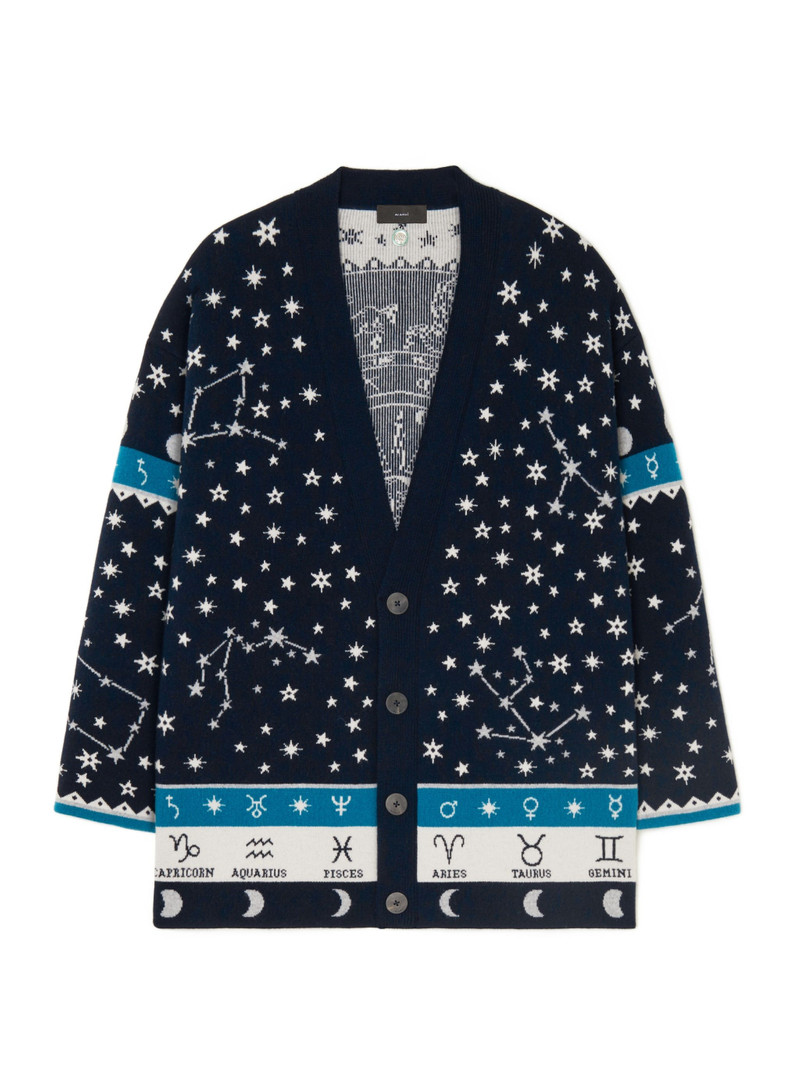 Astrology Wheel Cardigan 1