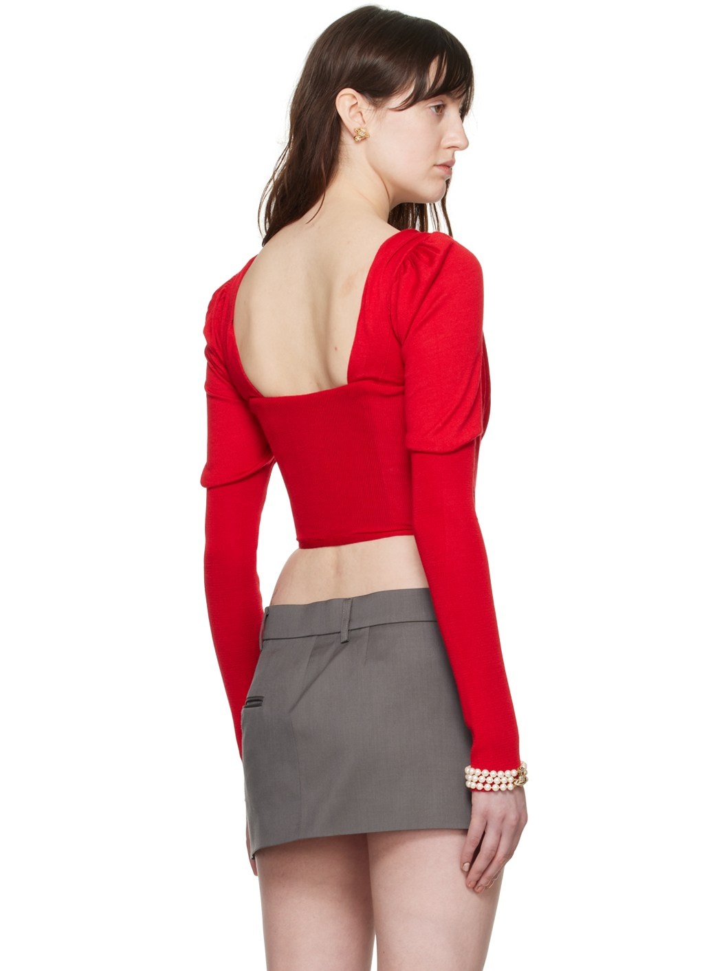 Red Bea Blouse - 3