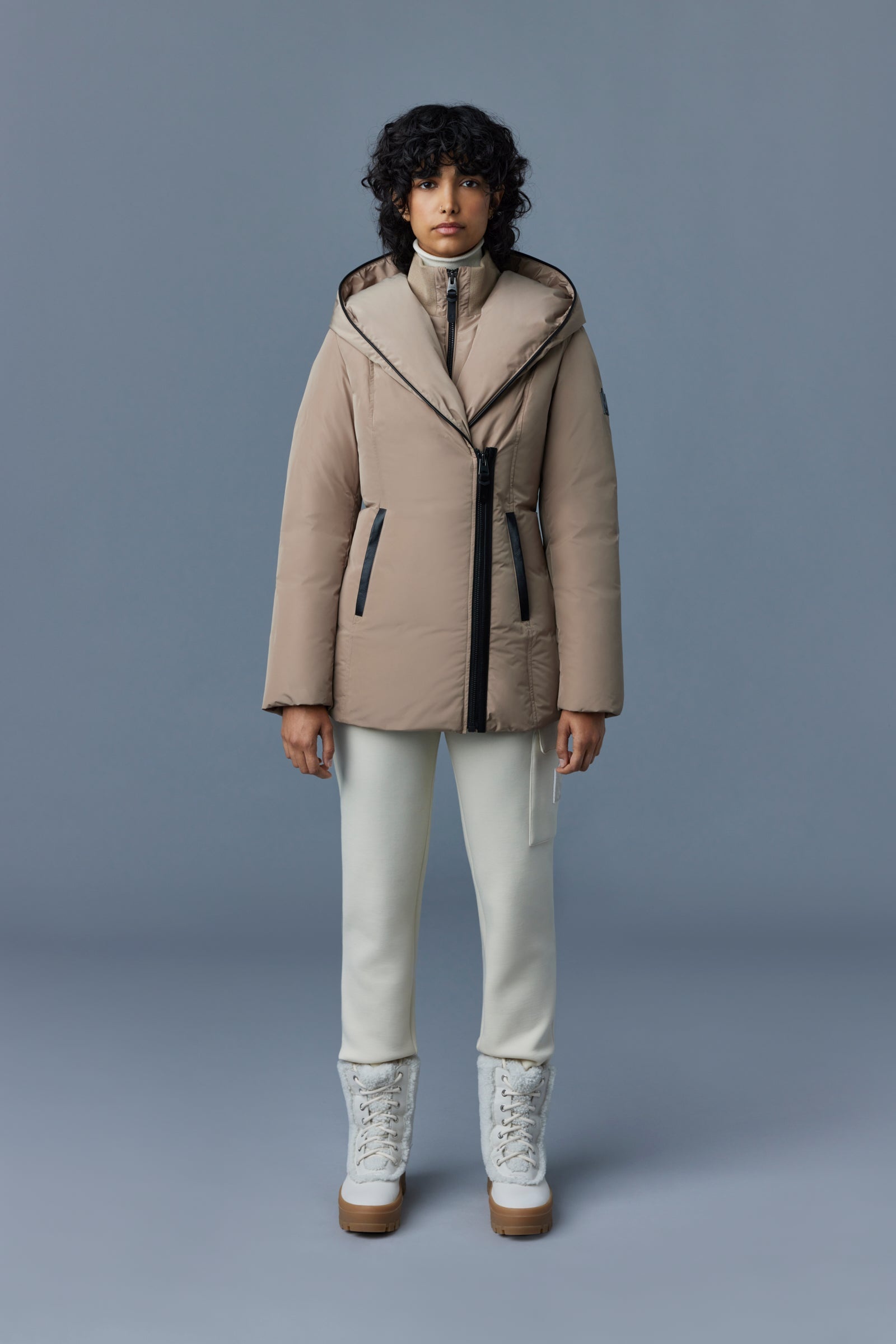 ADALI Down coat with Signature Mackage Collar - 2