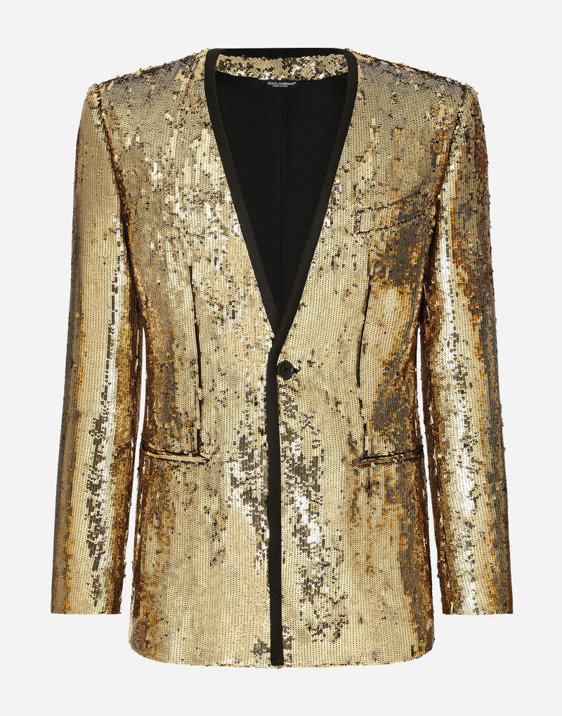 Sequined Sicilia-fit jacket 1
