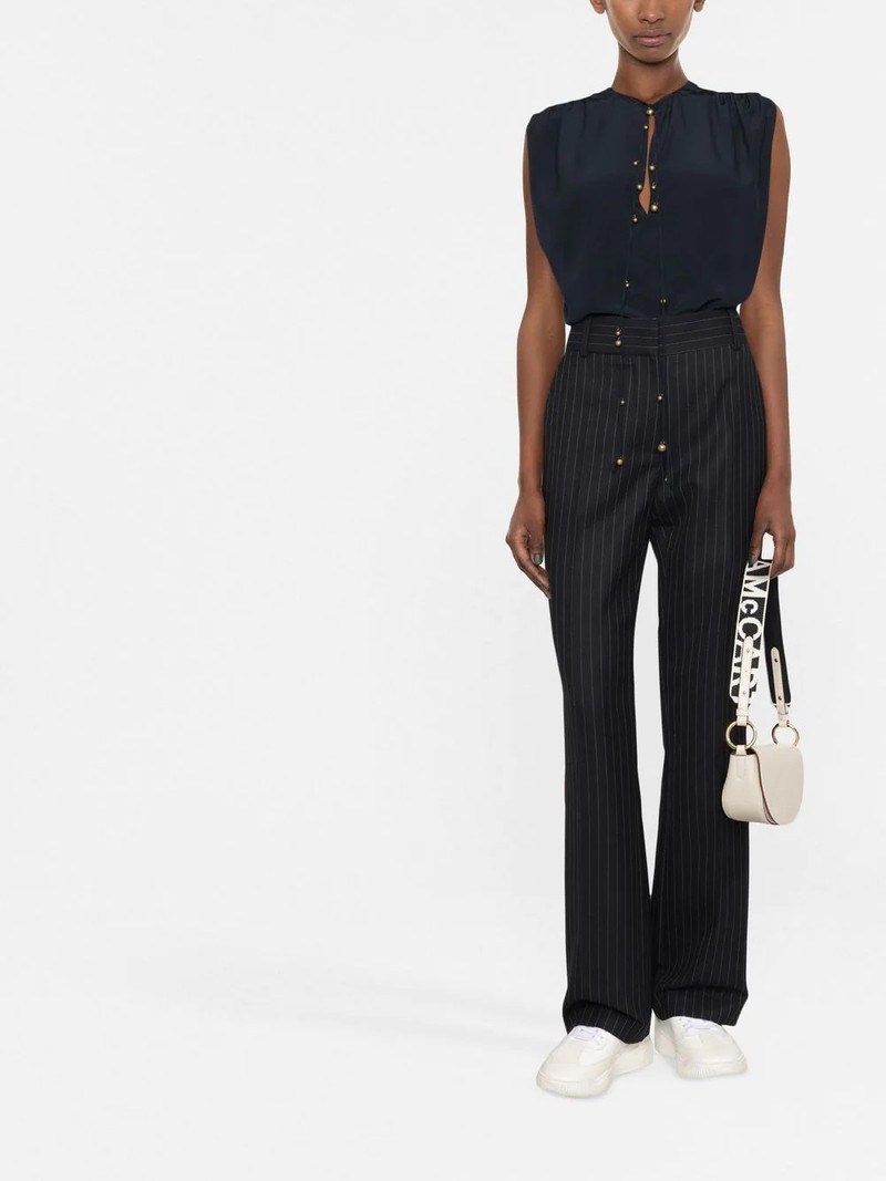 Stella McCartney buttoned silk blouse outlook