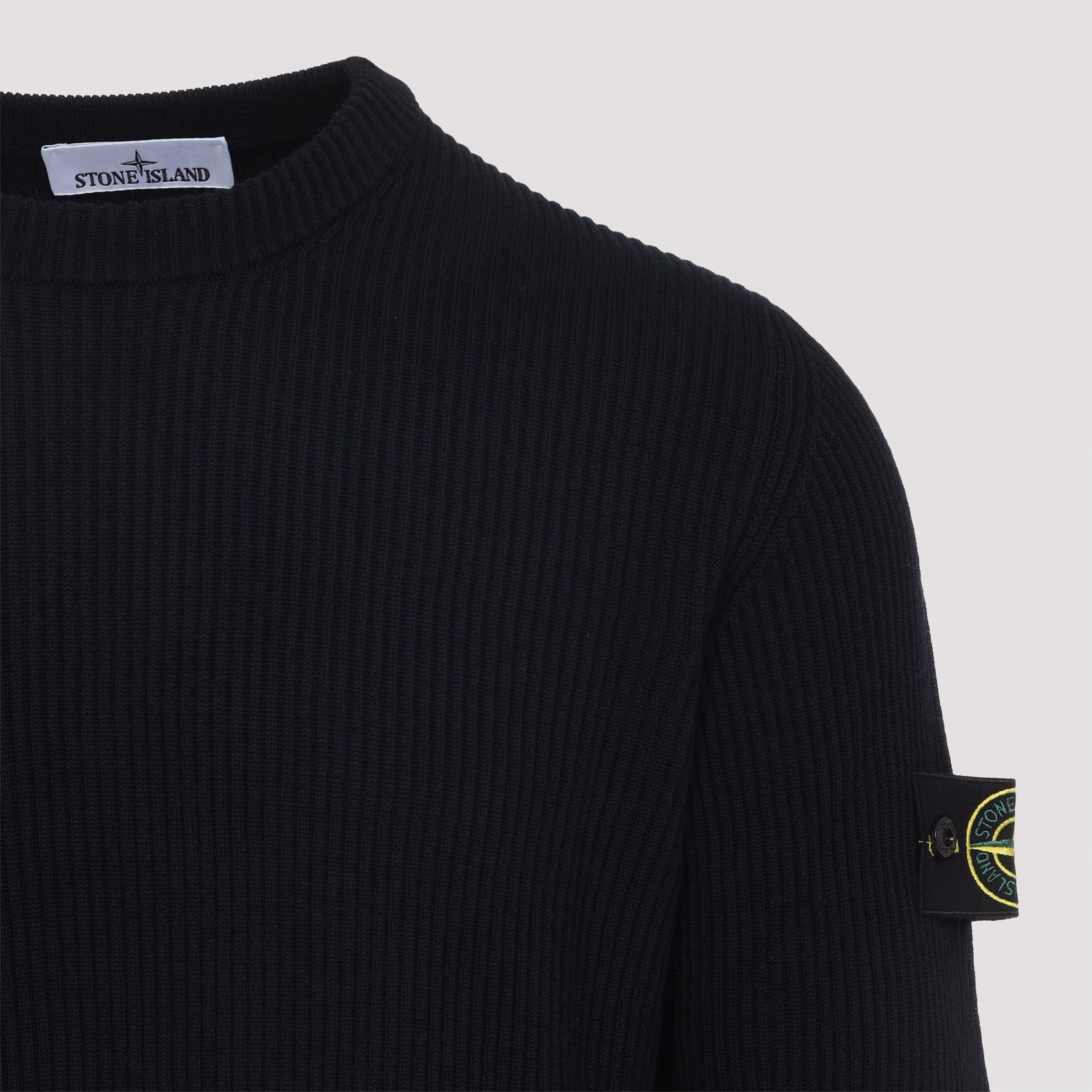 Stone Island Virgin Wool Pullover Men - 3