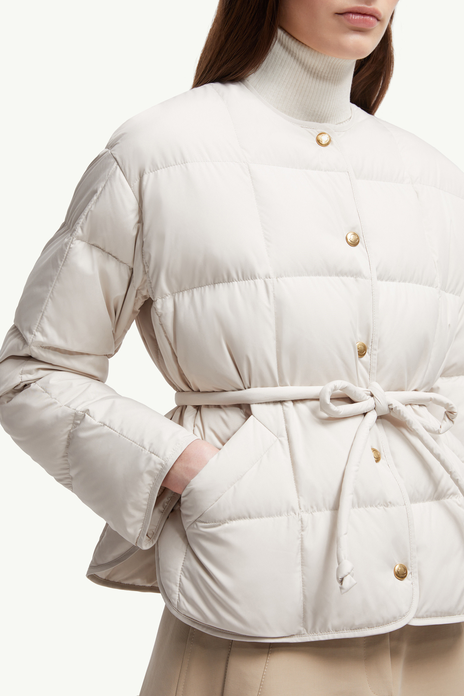 Caramagne Belted Short Down Jacket - 6