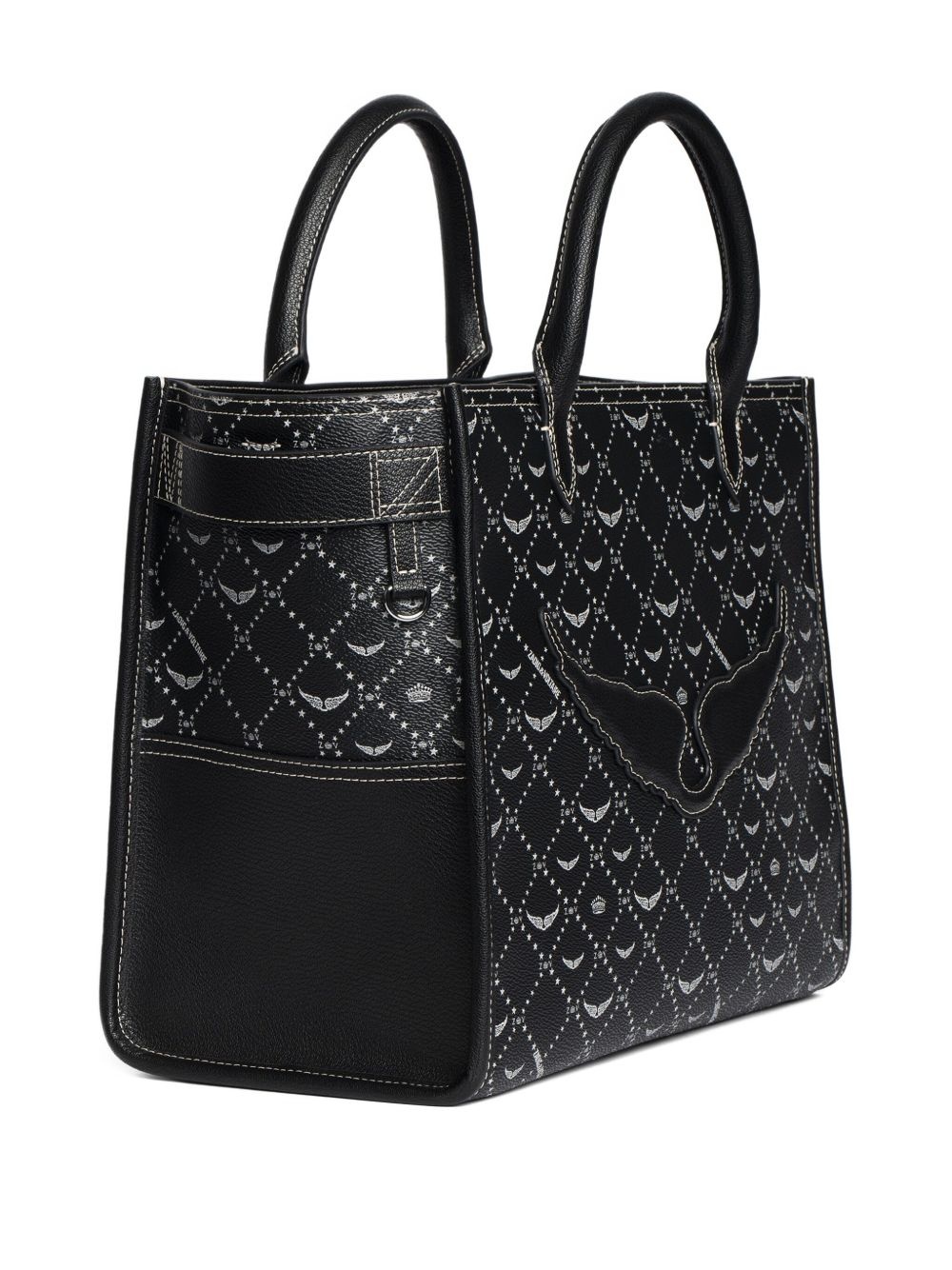 Angel logo tote bag - 4
