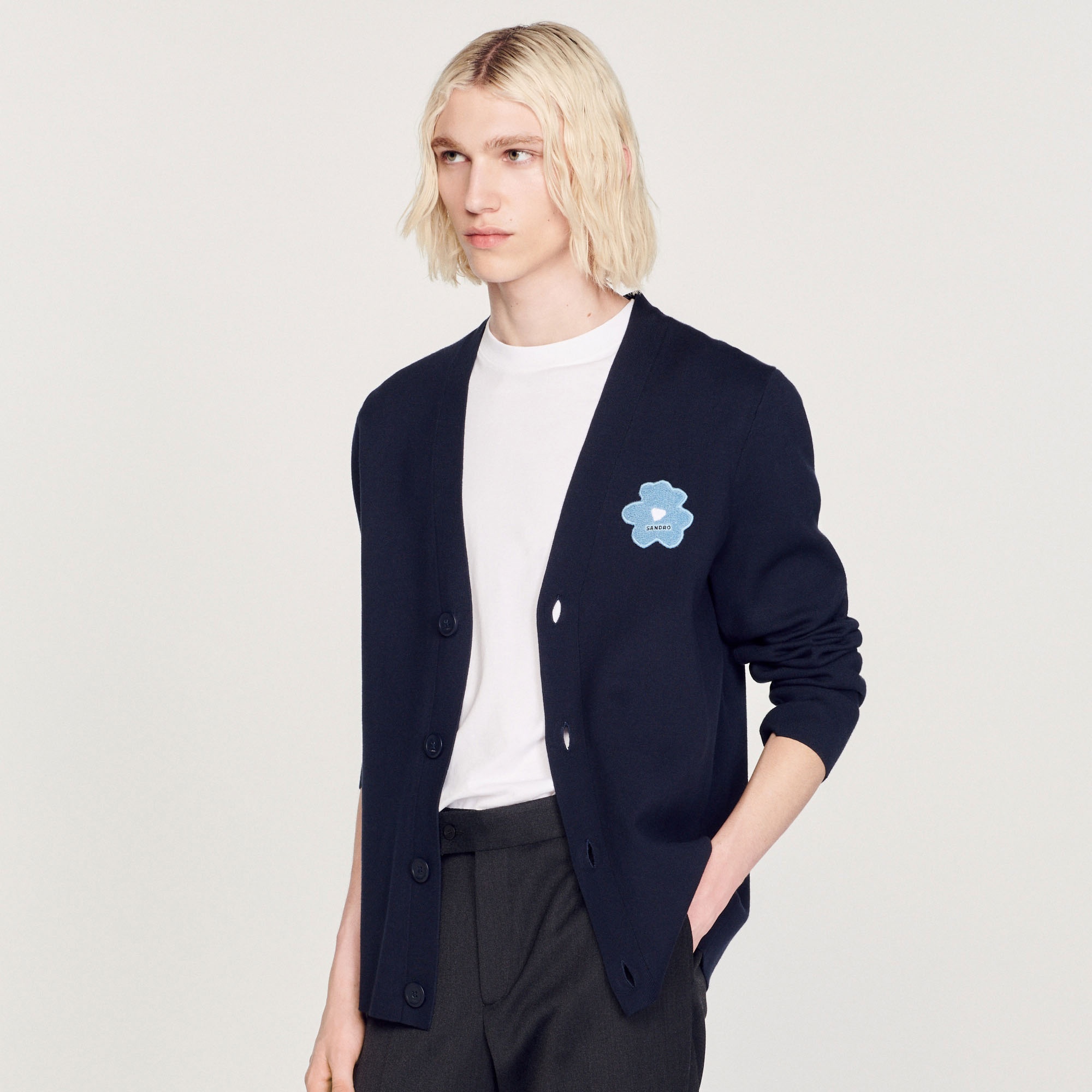 Flower patch cardigan - 5