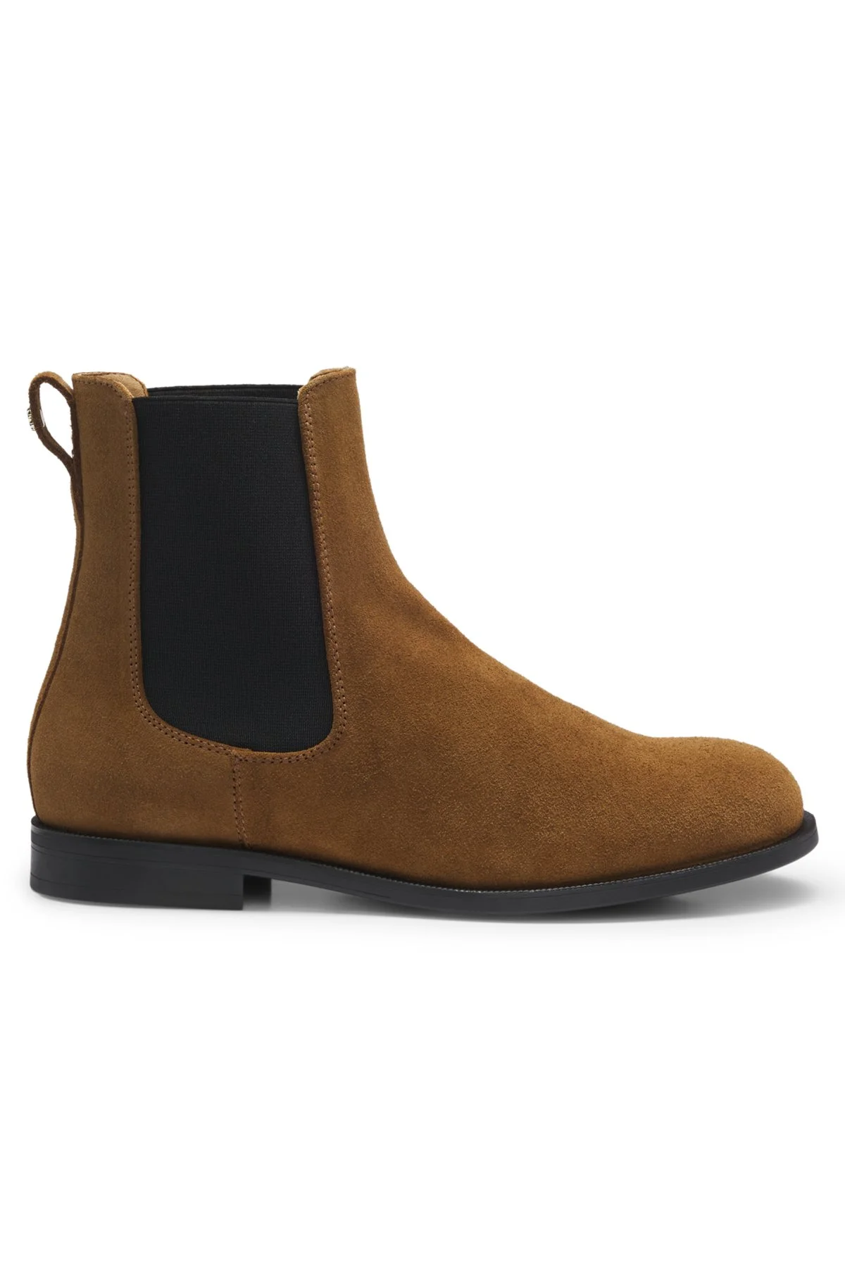 SUEDE CHELSEA BOOTS WITH DOUBLE B HARDWARE - 1