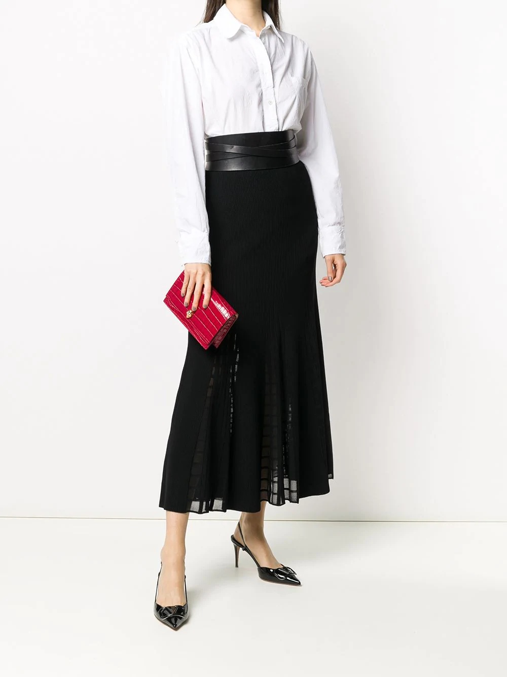 Ottoman knit skirt - 2