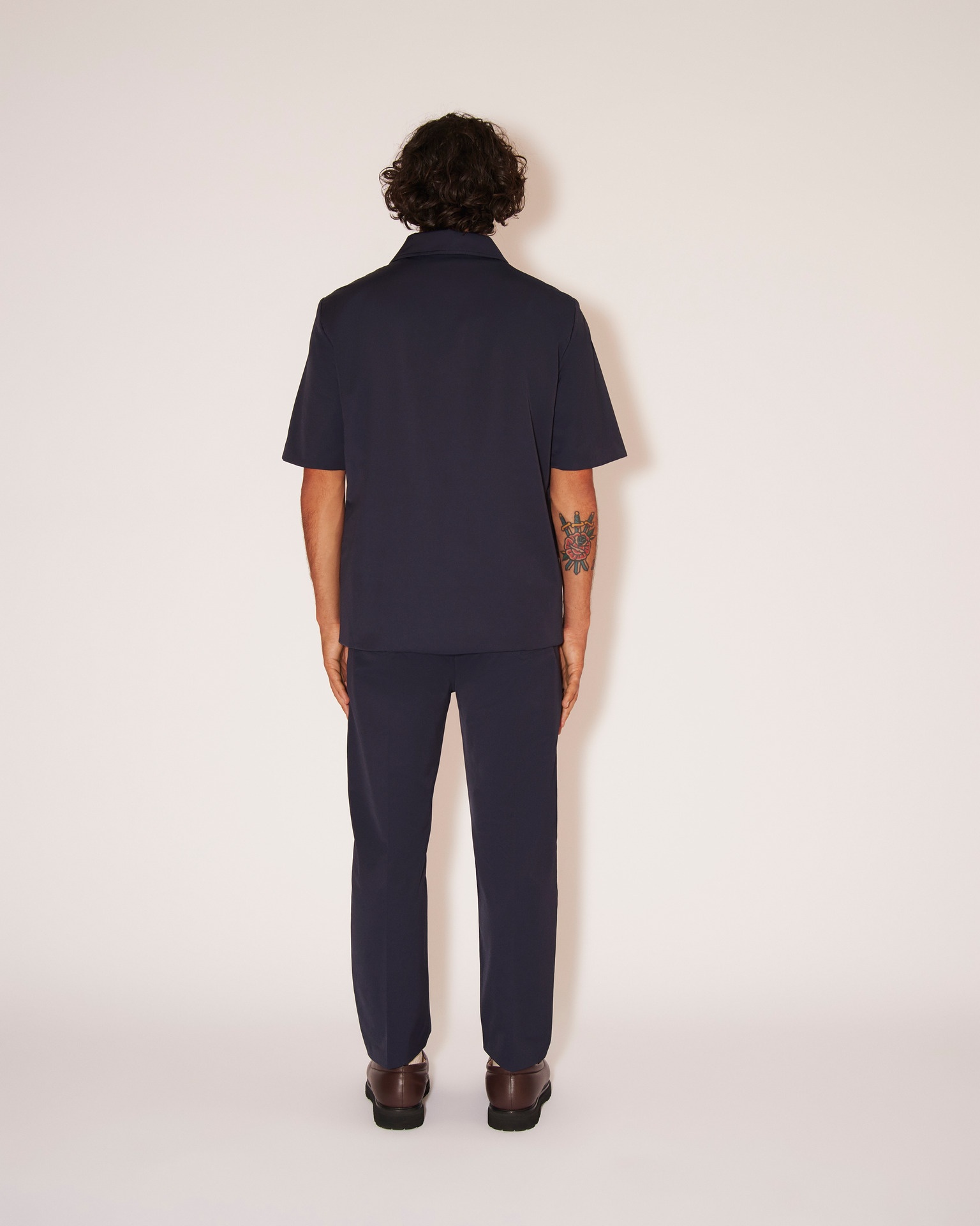 JETT - Tech-twill pants - Navy - 4
