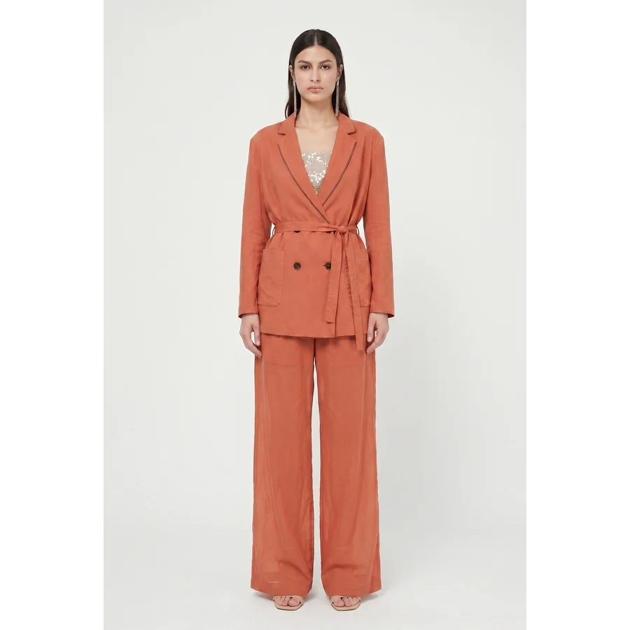 Brunello Cucinelli Worust Relaxed Cotton Suit - 1