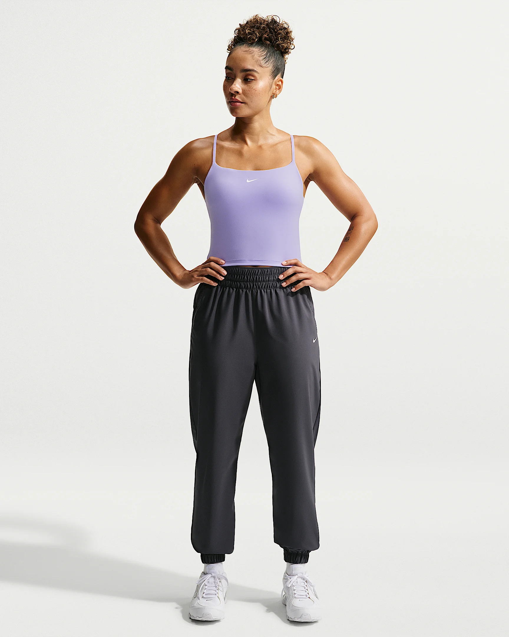 Nike One Women's Dri-FIT High-Waisted 7/8 Joggers - 1