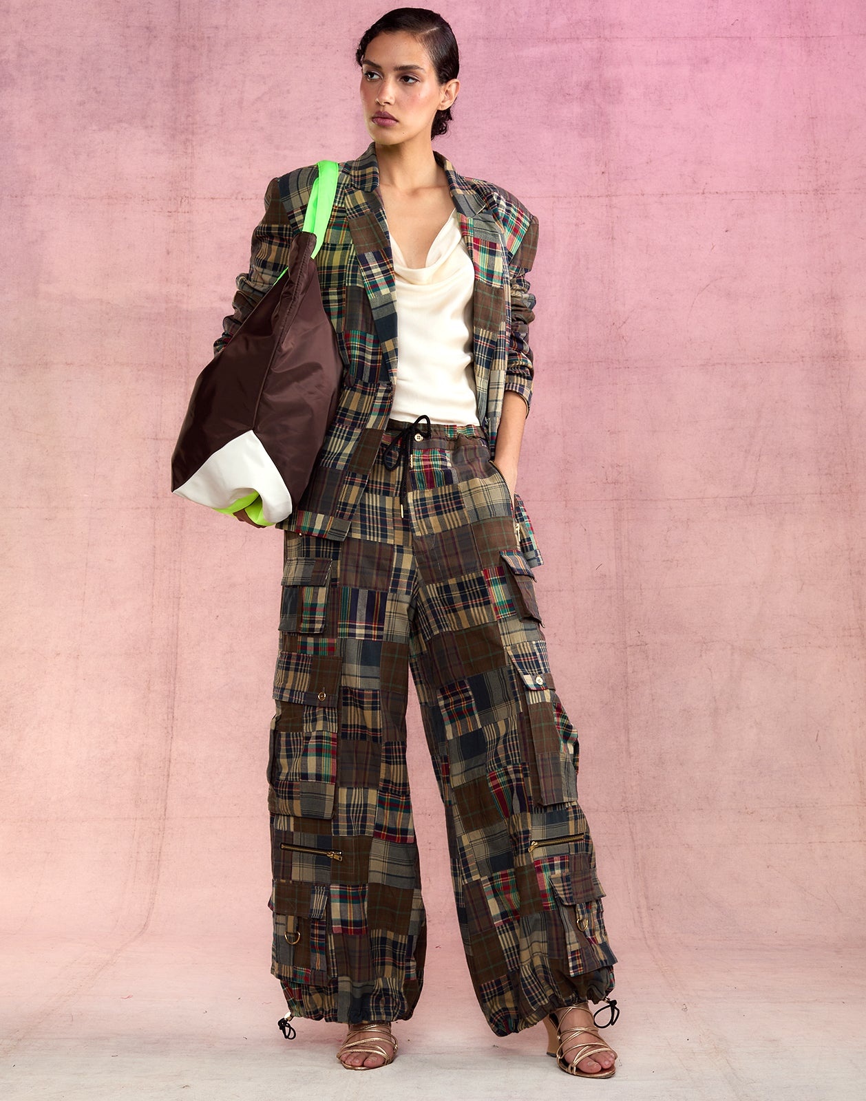 Madrid Madras Cargo Pants - 3