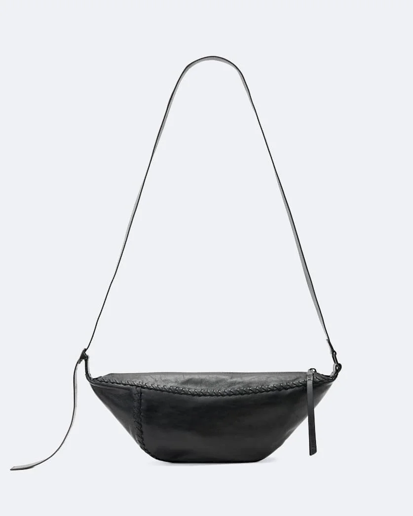 ESME WHIPSTITCH LEATHER CROSSBODY BAG - 1