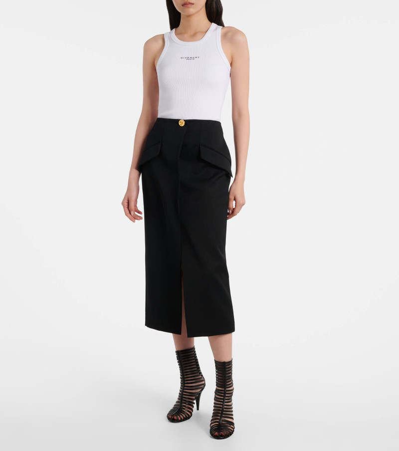 Givenchy 95 leather ankle boots outlook