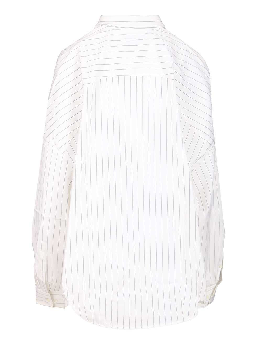 01040-Casia 2021 Fine Striped Cotton Shirt Shirts Multicolor - 2