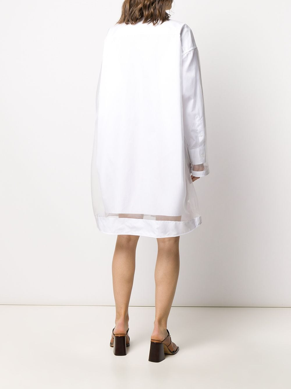 Maison Margiela Women Popeline Cotton Dress - 7
