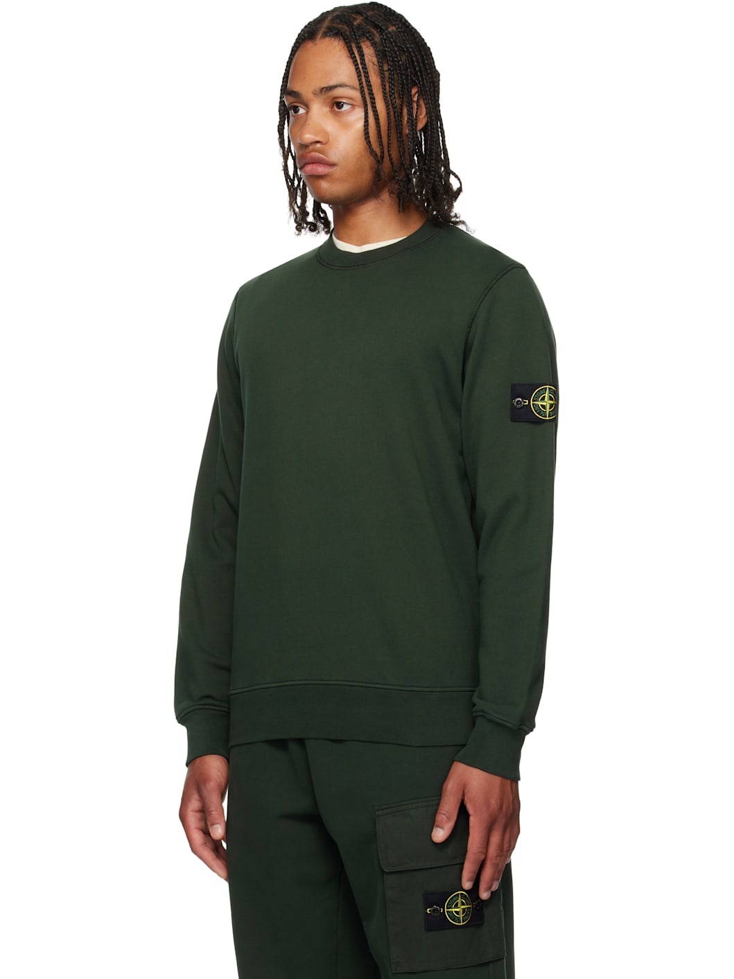 Green 6100060 Organic Cotton Fleece Sweatshirt - 4