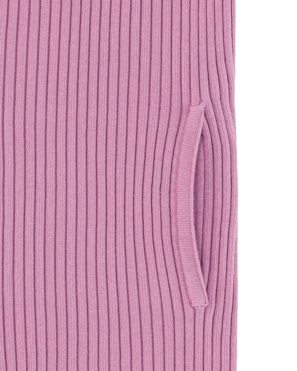 RIBBED KNIT HOODIE - 7