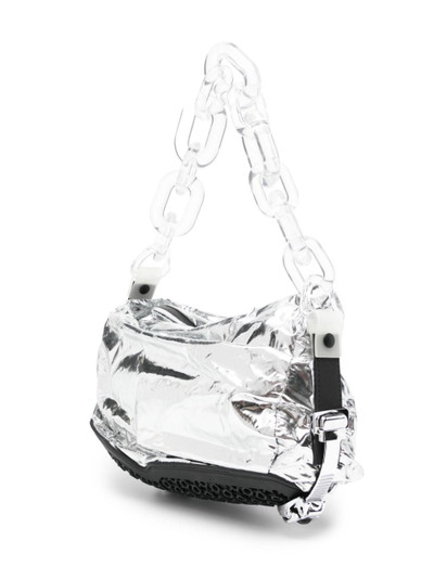 Innerraum mirrored faux-leather shoulder bag outlook