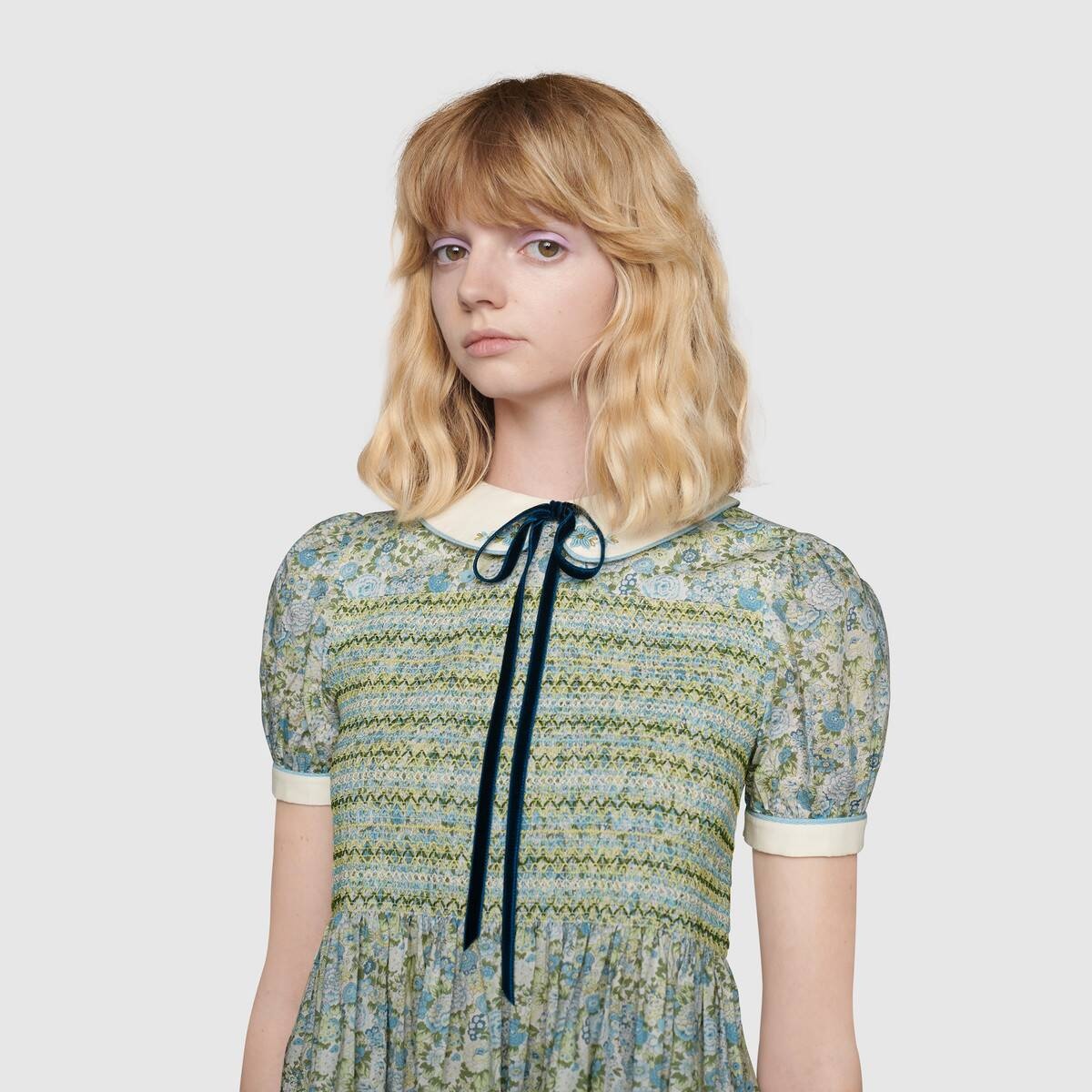 Gucci Liberty floral cotton dress - 5