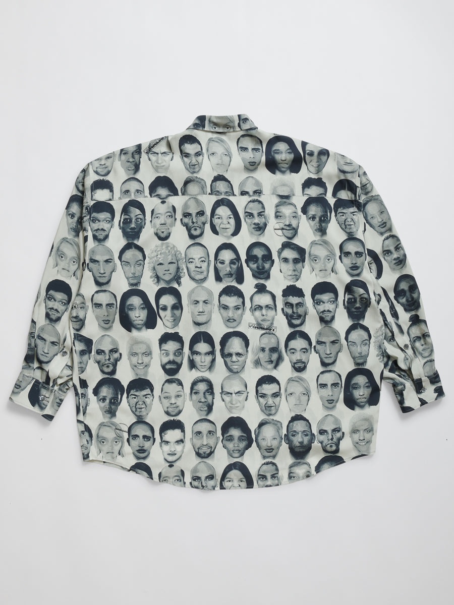 Finalists Twisted Shirt Black And White Mix - 8