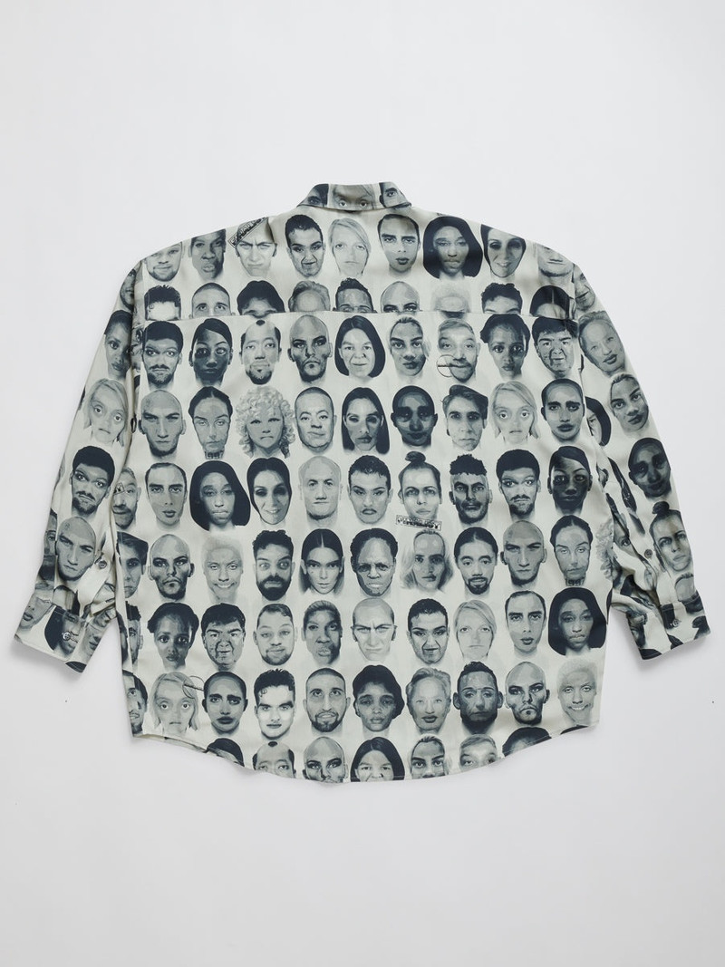 Finalists Twisted Shirt Black And White Mix 8