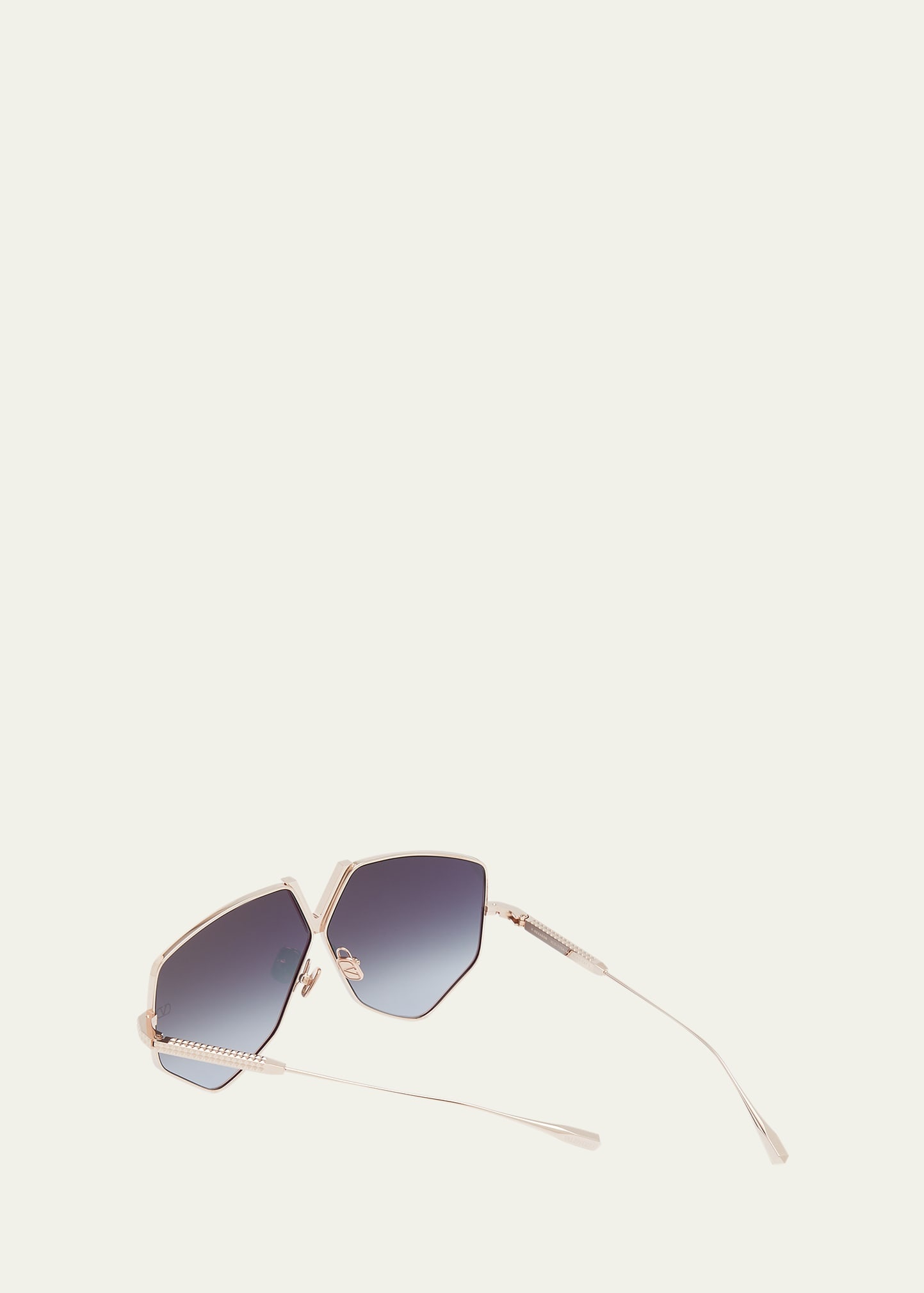 V-Hexagon Titanium Sunglasses - 3