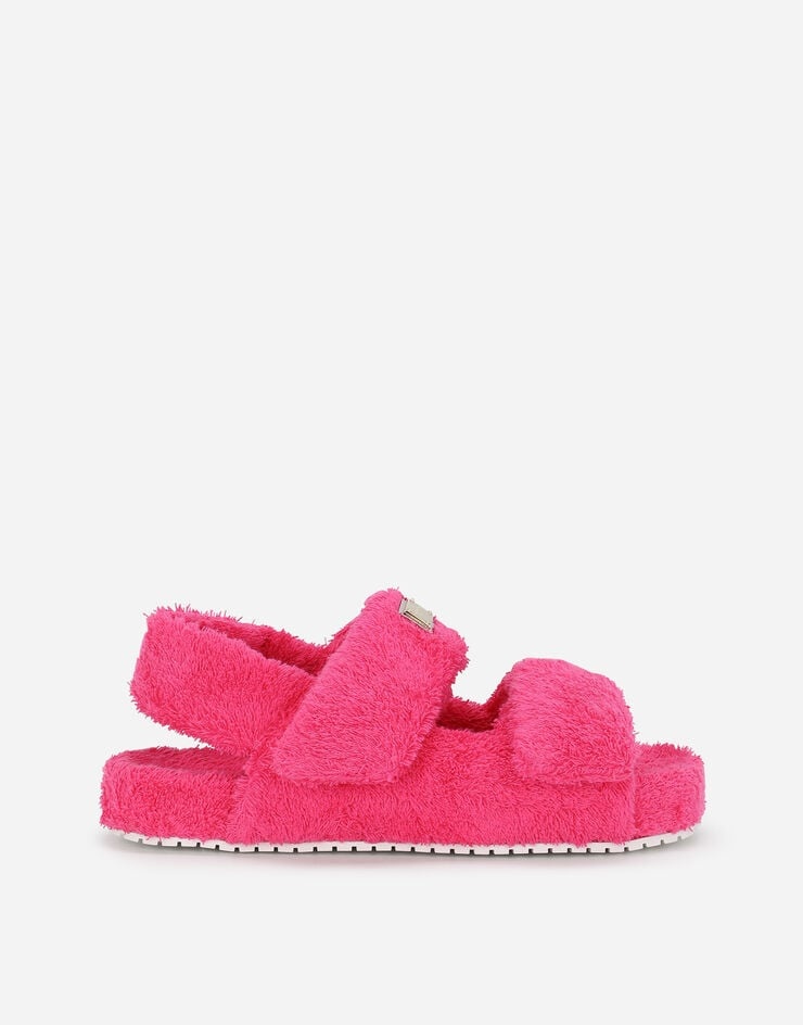 Terrycloth sandals - 1