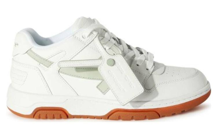 (WMNS) Off-White Out Of Office Low-Top Sneaker 'White Brown' OWIA259F23LEA0030152 - 2