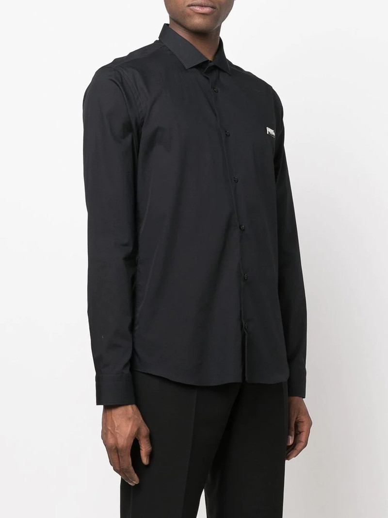 logo-plaque detail shirt 4