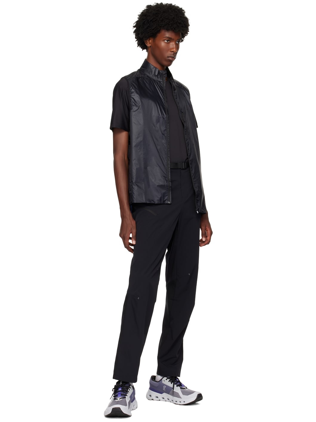 Black Weather Vest - 4