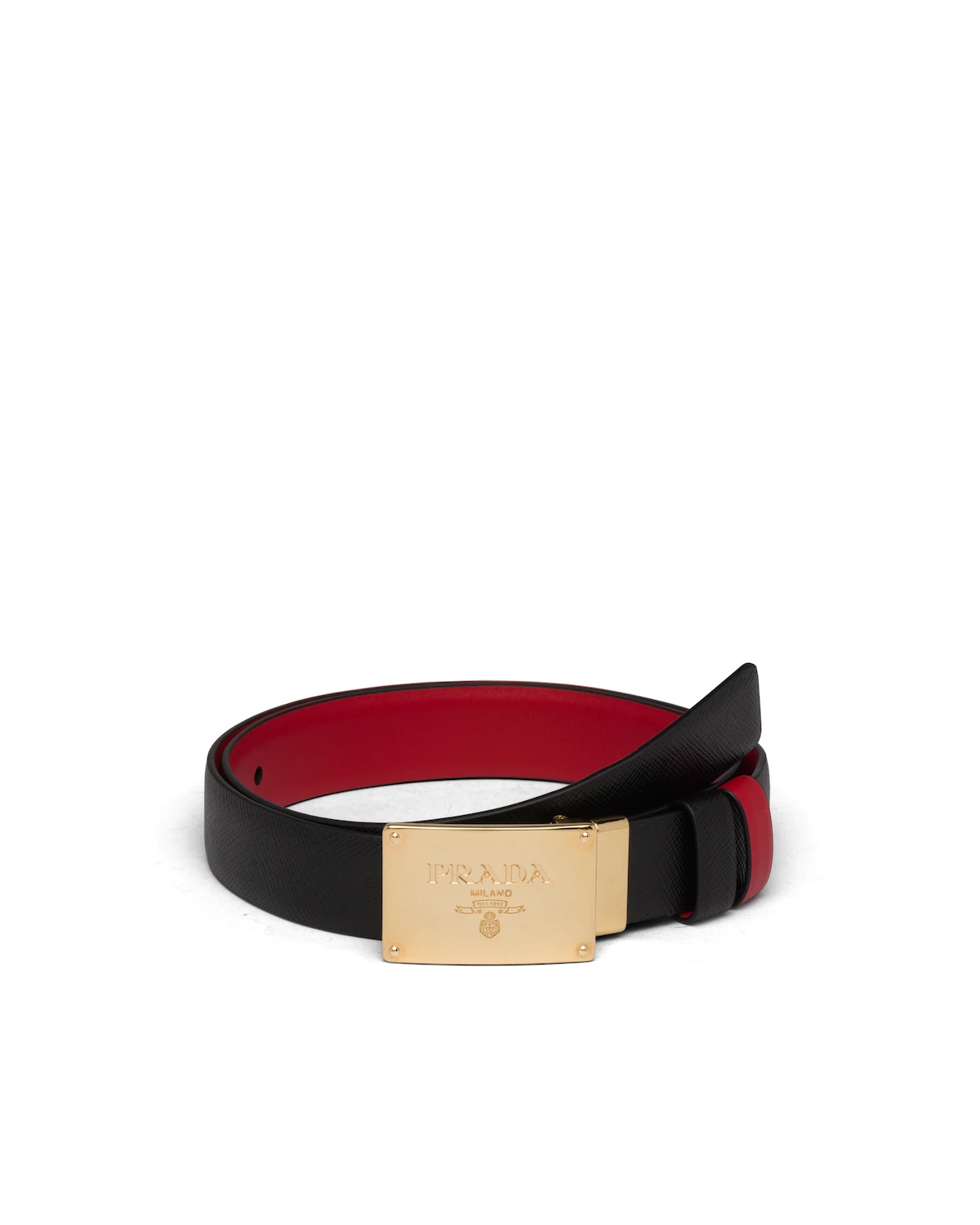 Reversible leather belt - 1