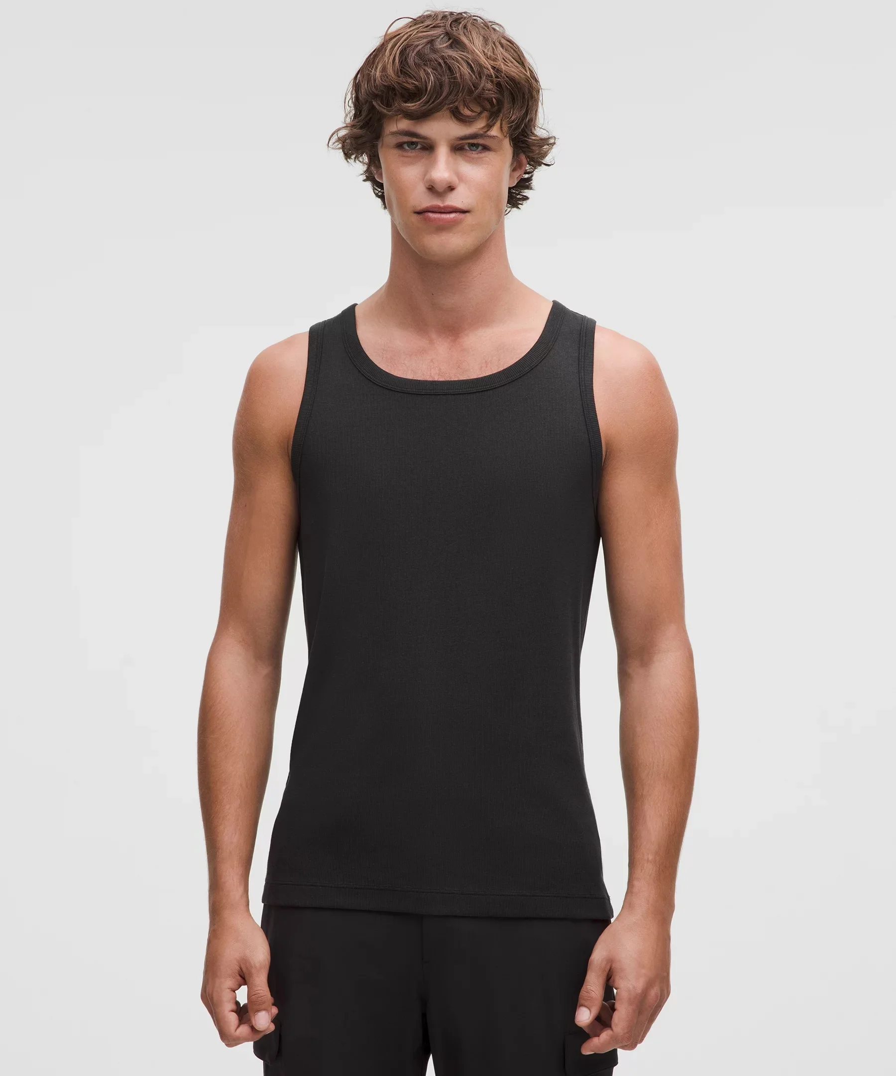 Ribbed Modal Tank Top - 1