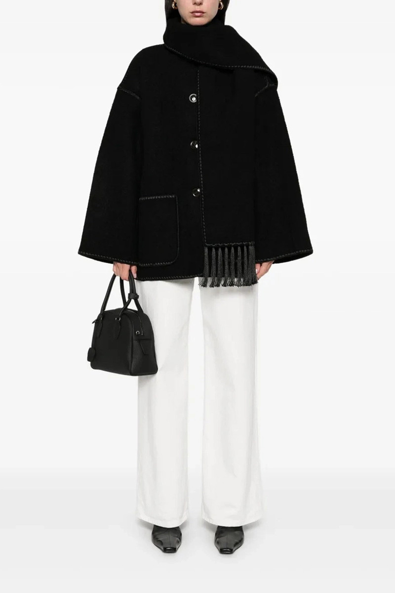 TOTEME 'Embroidered Scarf Jacket Harvest' coat outlook