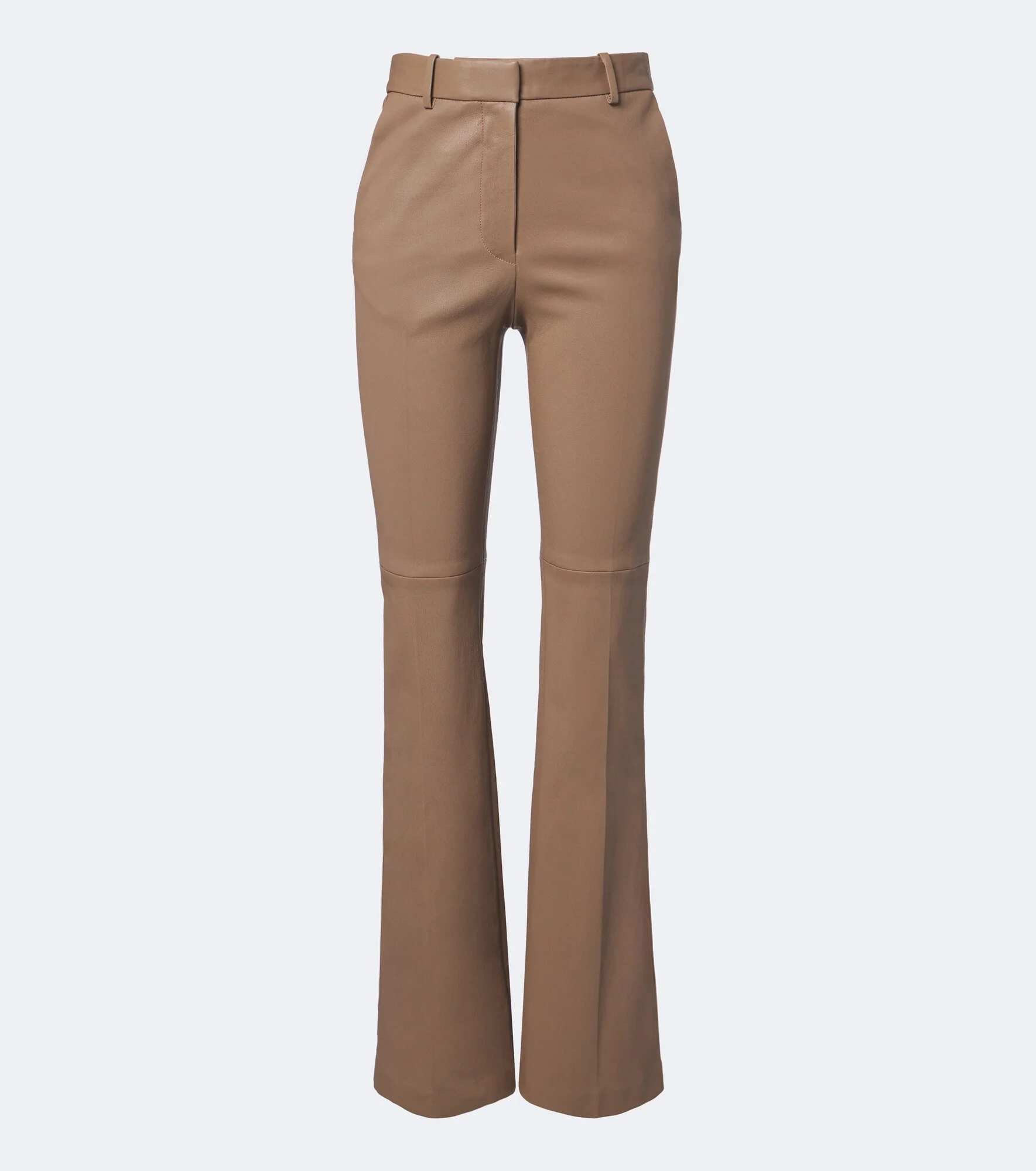 Tafira leather flared pants - 1