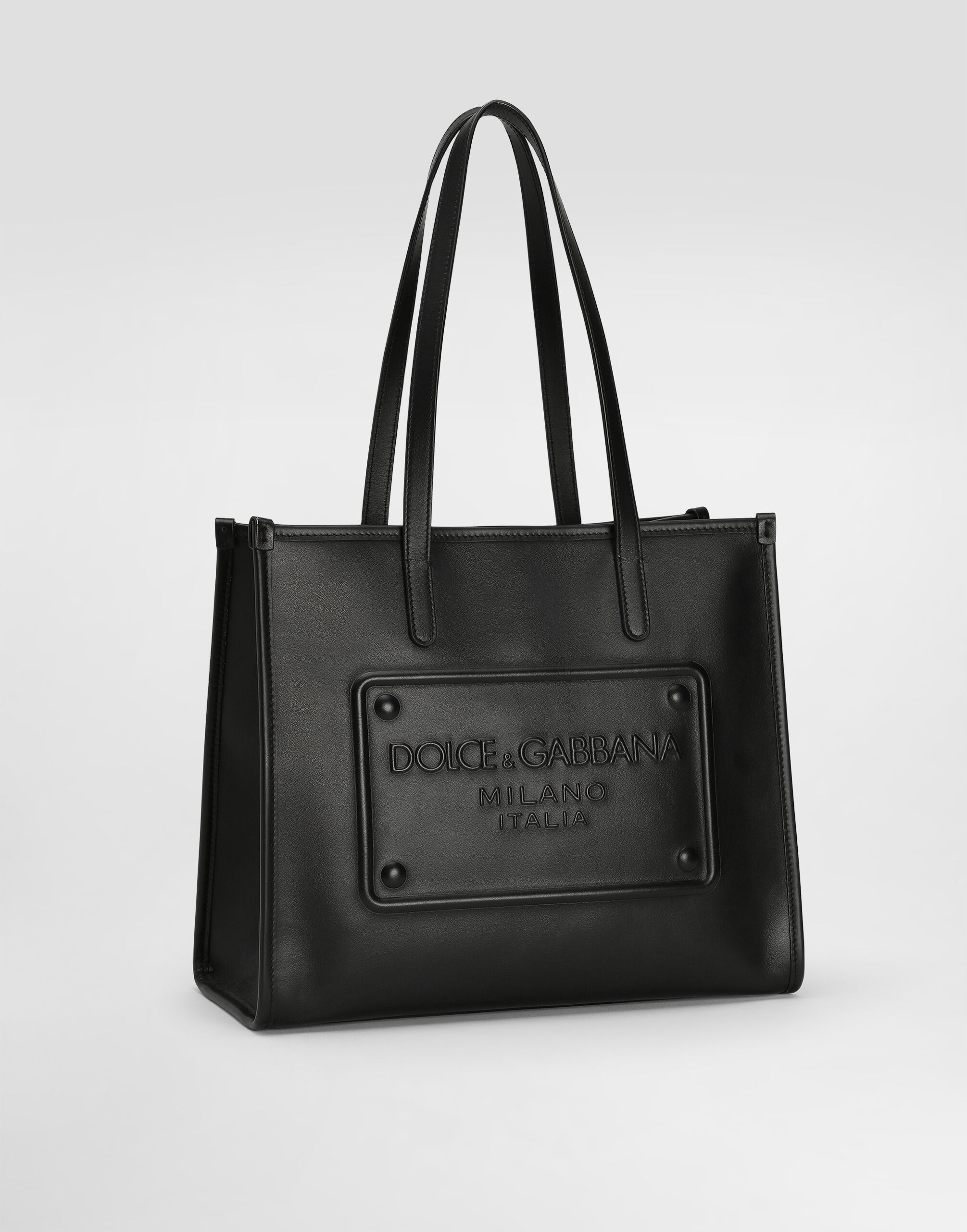 Medium calfskin shopper - 3